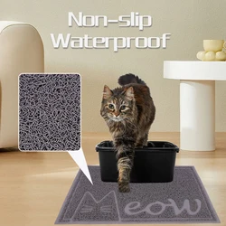 Estera para arena de gatos – Limpia patas al salir de la bandeja