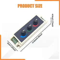 Luz LED RGB regulable para gatos y perros – Controlador de brillo