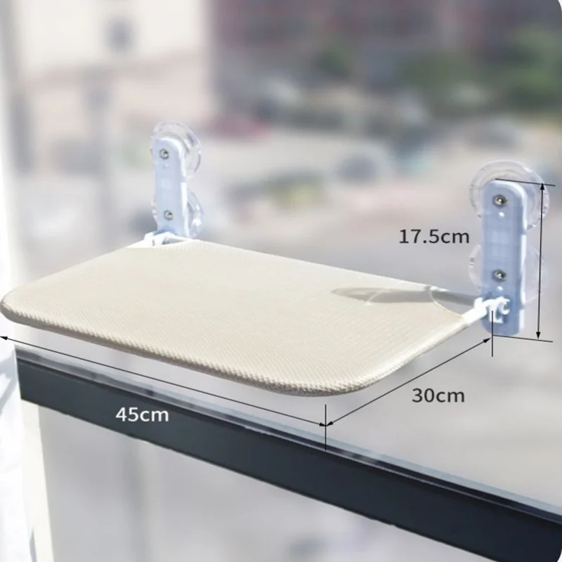 Hamaca con ventana para gatos ultrasuave, cama acogedora tipo nube para siesta, montaje seguro, ahorro de espacio y Ideal para disfrutar de los paisajes - imagen 3