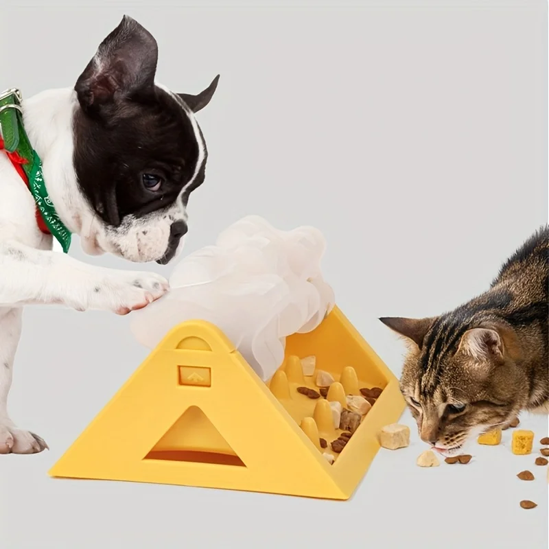 Juguete interactivo para perros, juguete con fugas para perros pequeños, gatos, perros y gatos, alimentador de comida lenta, juguetes para cachorros, suministros para mascotas - imagen 5
