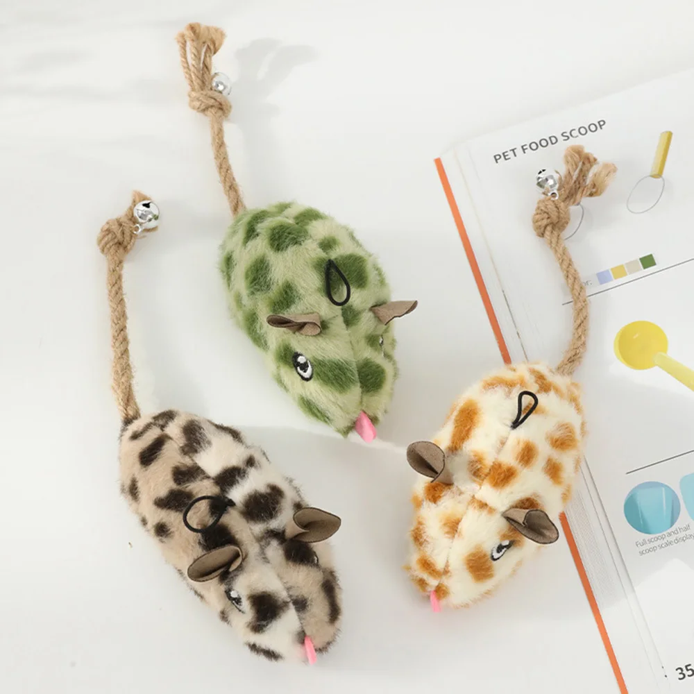 Squeaky Durable Mouse Cat Toy, Interactive Self-Play Pet Toy for Boredom Relief, Energy-Burning Chew Toy for Kittens & Cats - imagen 3