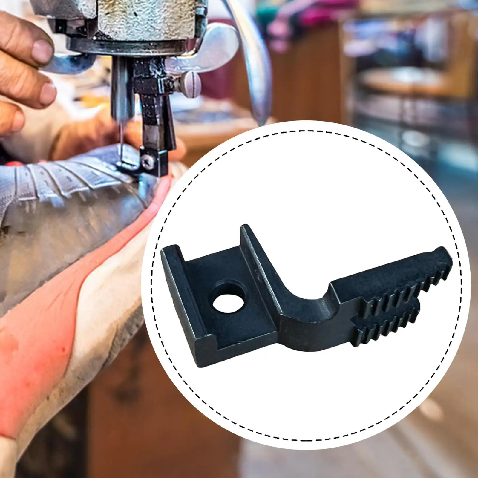 Prensatelas de cuentas de lentejuelas de Metal 82007 para máquina de reparación de zapatos 29K 71 72, accesorio duradero, fácil instalación