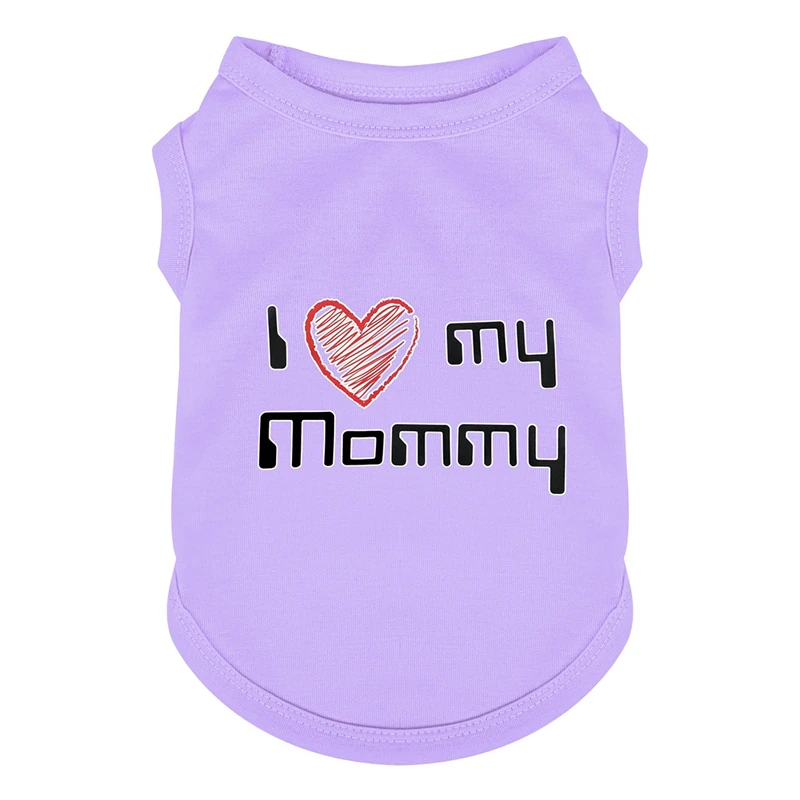 Chaleco transpirable con estampado para perros pequeños y medianos, ropa Unisex de algodón suave para mascotas York, monos ligeros y sólidos para gatitos, primavera y verano - imagen 3