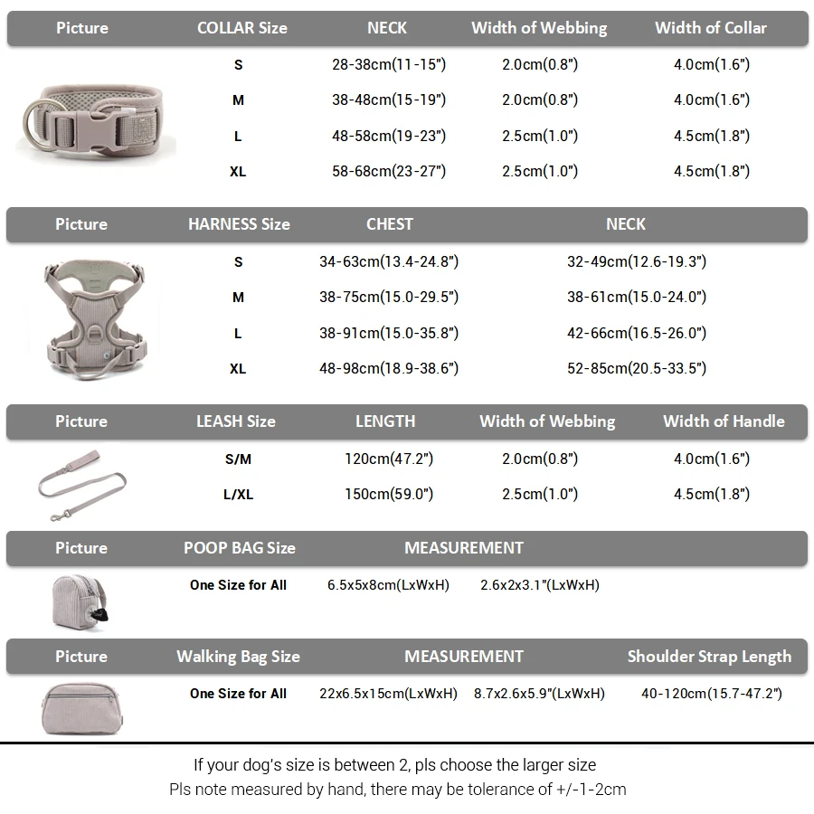 Arnés para perro personalizado, arnés de diseño de lujo y juego de cables con Collar, nombre grabado, soporte para bolsa de caca, bolsa para caminar, conjunto de regalo para mascotas - imagen 2