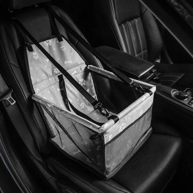 Asiento de coche transpirable para mascotas, asiento de coche lavable para perros y gatos pequeños, reposabrazos perfecto para mascotas pequeñas - imagen 4