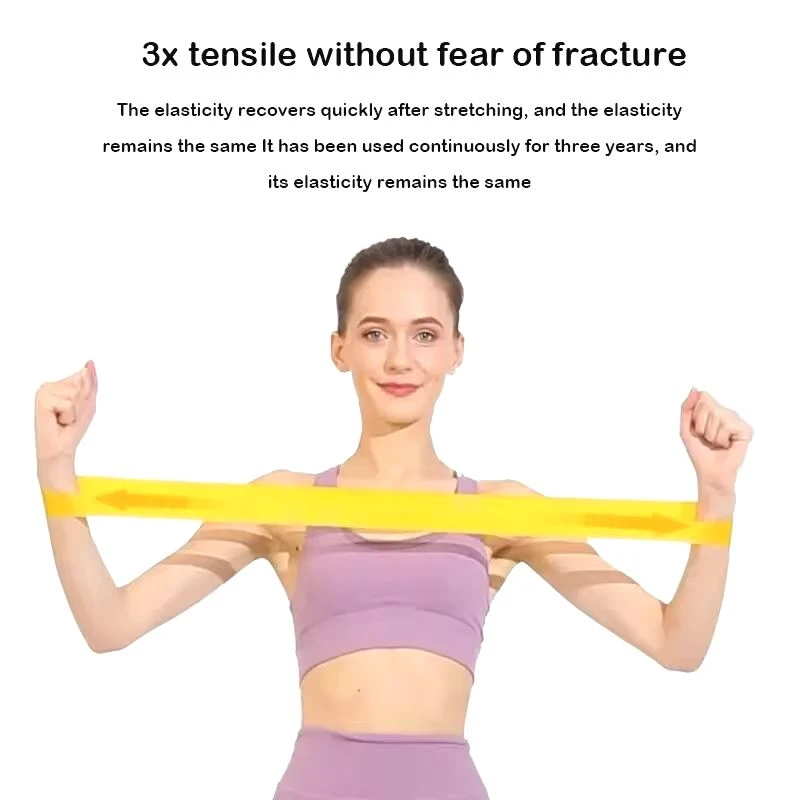 5 uds círculo de resistencia de látex Mini banda elástica de Fitness banda de Rally entrenamiento de fuerza banda de estiramiento de cadera círculo de rally - imagen 3
