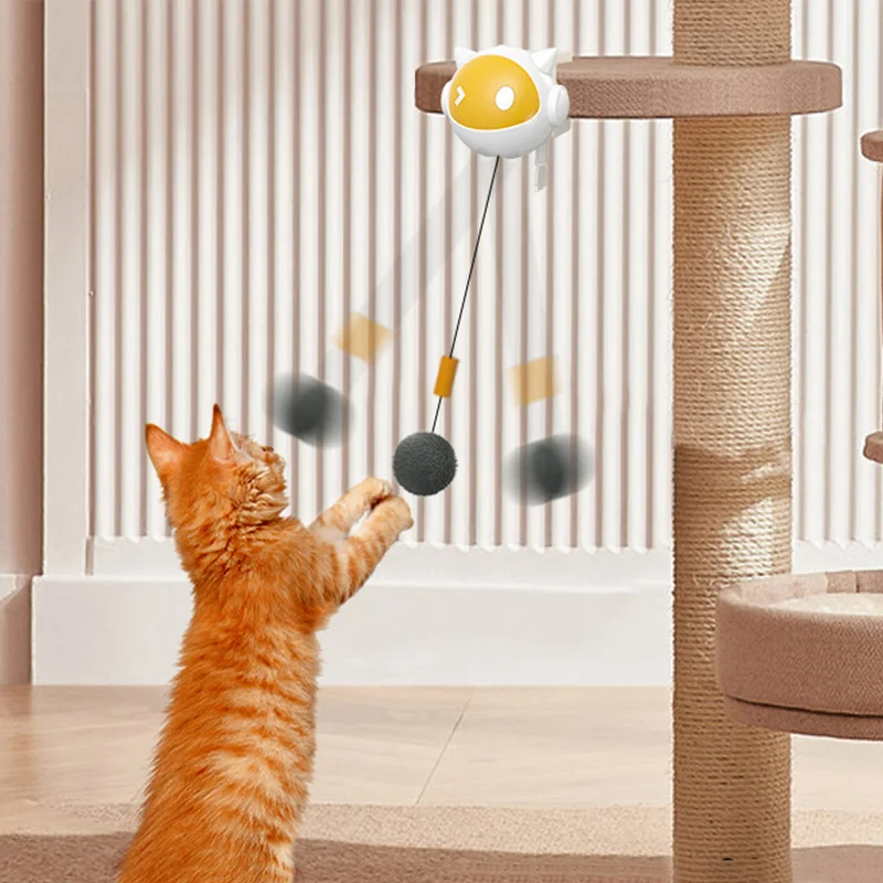 Pelota interactiva para gatos con elevacion automatica electrica - imagen 2