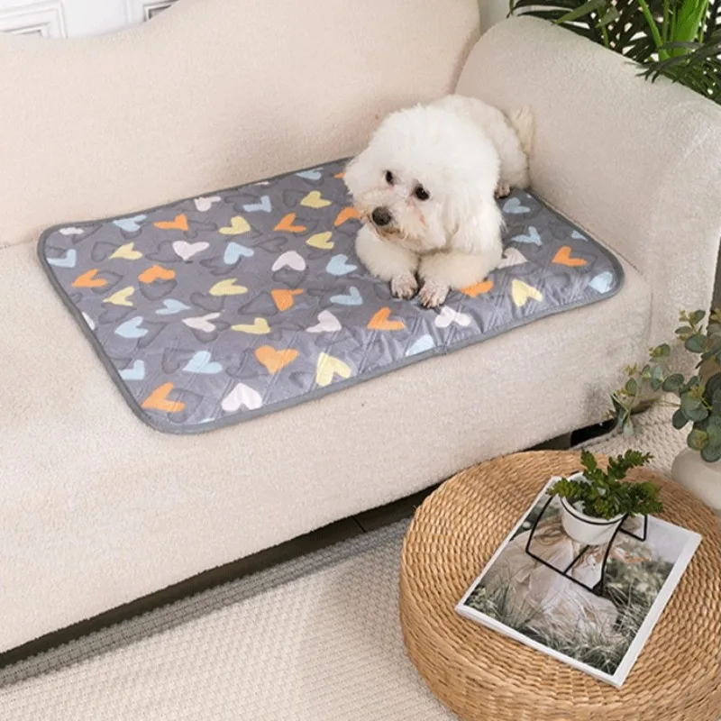 Esteras de aislamiento de orina para mascotas, almohadillas antideslizantes impermeables para cama, alfombrilla para dormir resistente al desgaste para gatos, suministros para cachorros y gatitos ​ - imagen 3