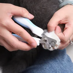 Cortaúñas acero inoxidable profesional para perros y gatos