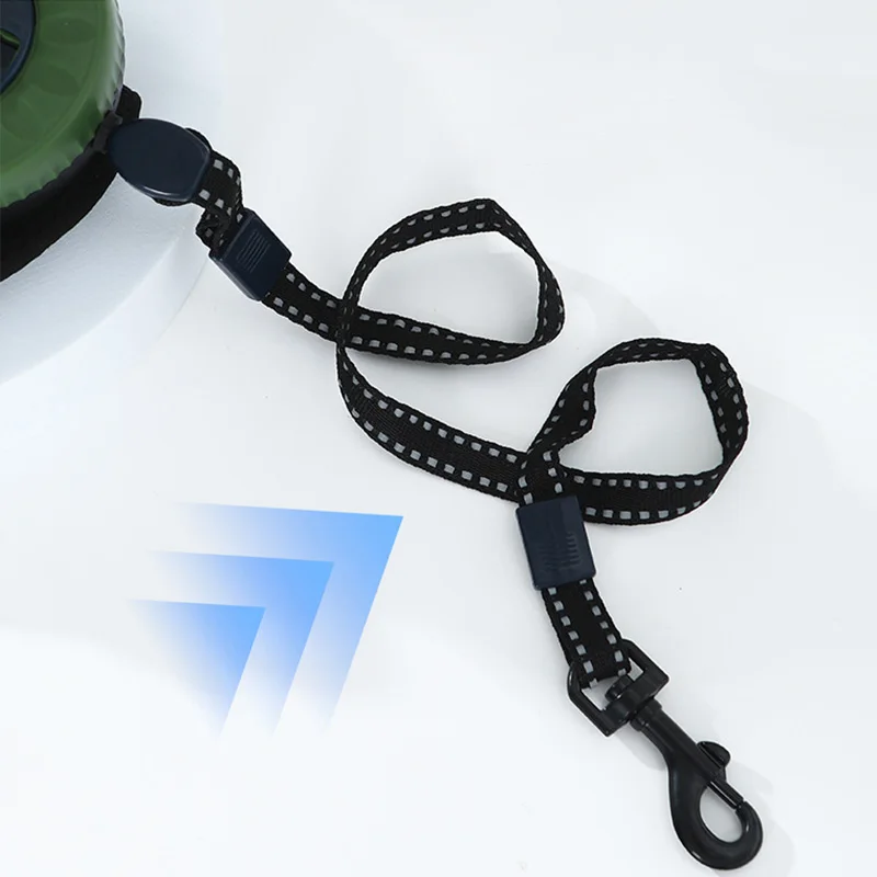 Correa retráctil automática para perro de 2,5 m, muñeca duradera, cuerda de remolque para mascotas para perros pequeños y medianos, suministros para caminar al aire libre - imagen 5