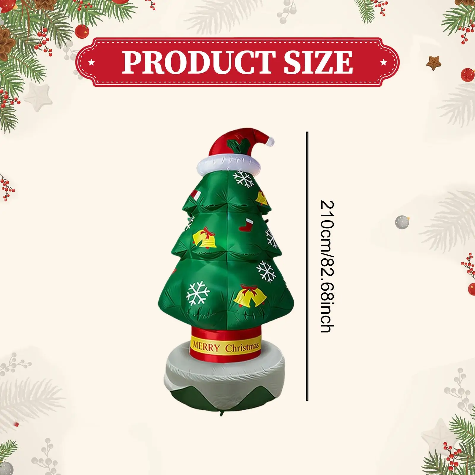 Inflatable Christmas Decoration Funny 7ft,Luminous Toy,Ornament,Xmas Decor Outdoor Decorations for Home Garden Outside Props Inflatable Christmas Decoration Funny 7ft,Luminous Toy,Ornament,Xmas Decor Outdoor Decorations for Home Garden Outside Props