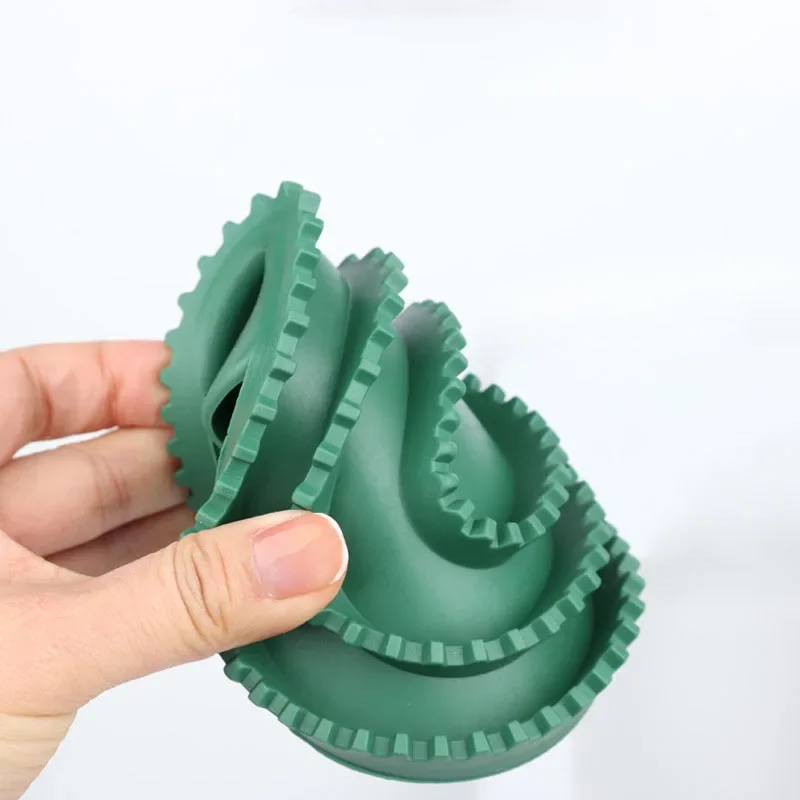 Herramientas de lavado de cachorros a la moda, suministros flexibles para mascotas, cerdas de goma para masaje, peine de Curry, cepillo de baño para perros, peine de masaje para gatos - imagen 2