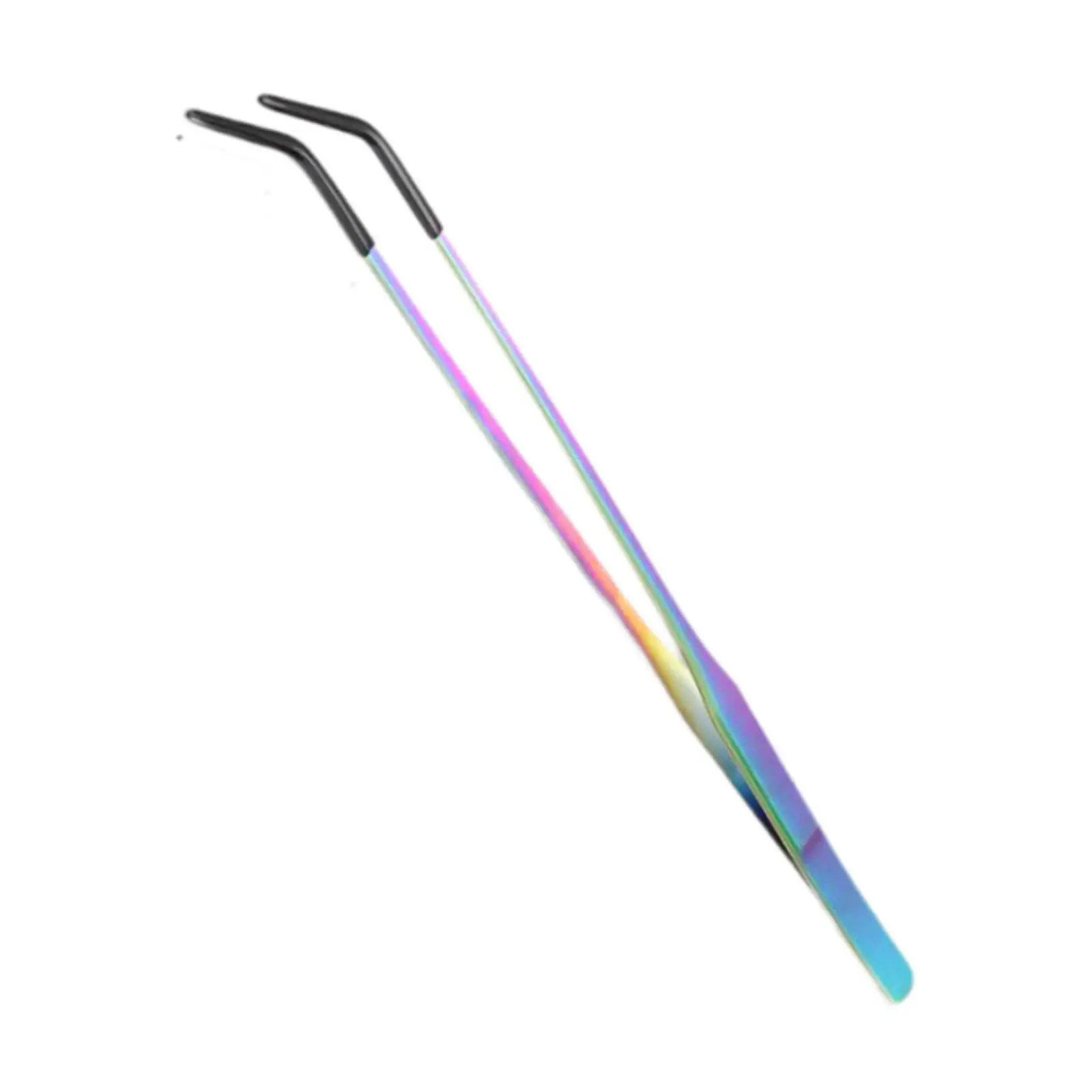 Reptile Feeding Tongs with Black Silicone Tip for Aquascaping Bearded Dragon Reptile Feeding Tongs with Black Silicone Tip for Aquascaping Bearded Dragon