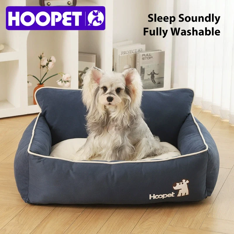 Cama lavable para perro grande – cálida y resistente al pelo