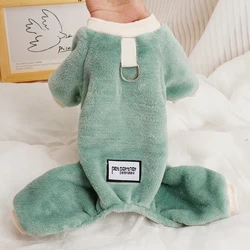 Pijama de lana para perros Yorkie: mono invernal cómodo y cálido