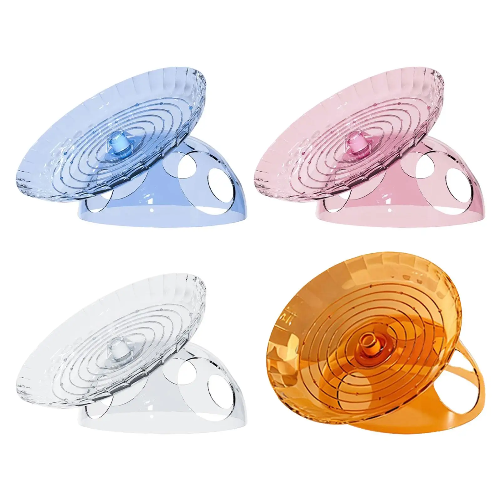 Rueda de ejercicio para hámster, Material PET, disco para correr silencioso, juguete multifuncional para patio de juegos, accesorios para jaulas de animales pequeños - imagen 2