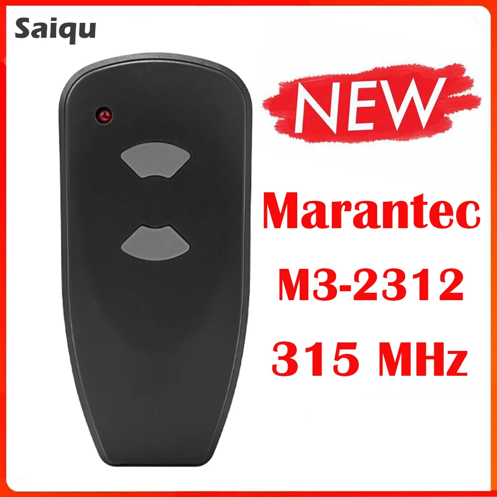 Mando a distancia para puerta de garaje Marantec 315MHz transmisor