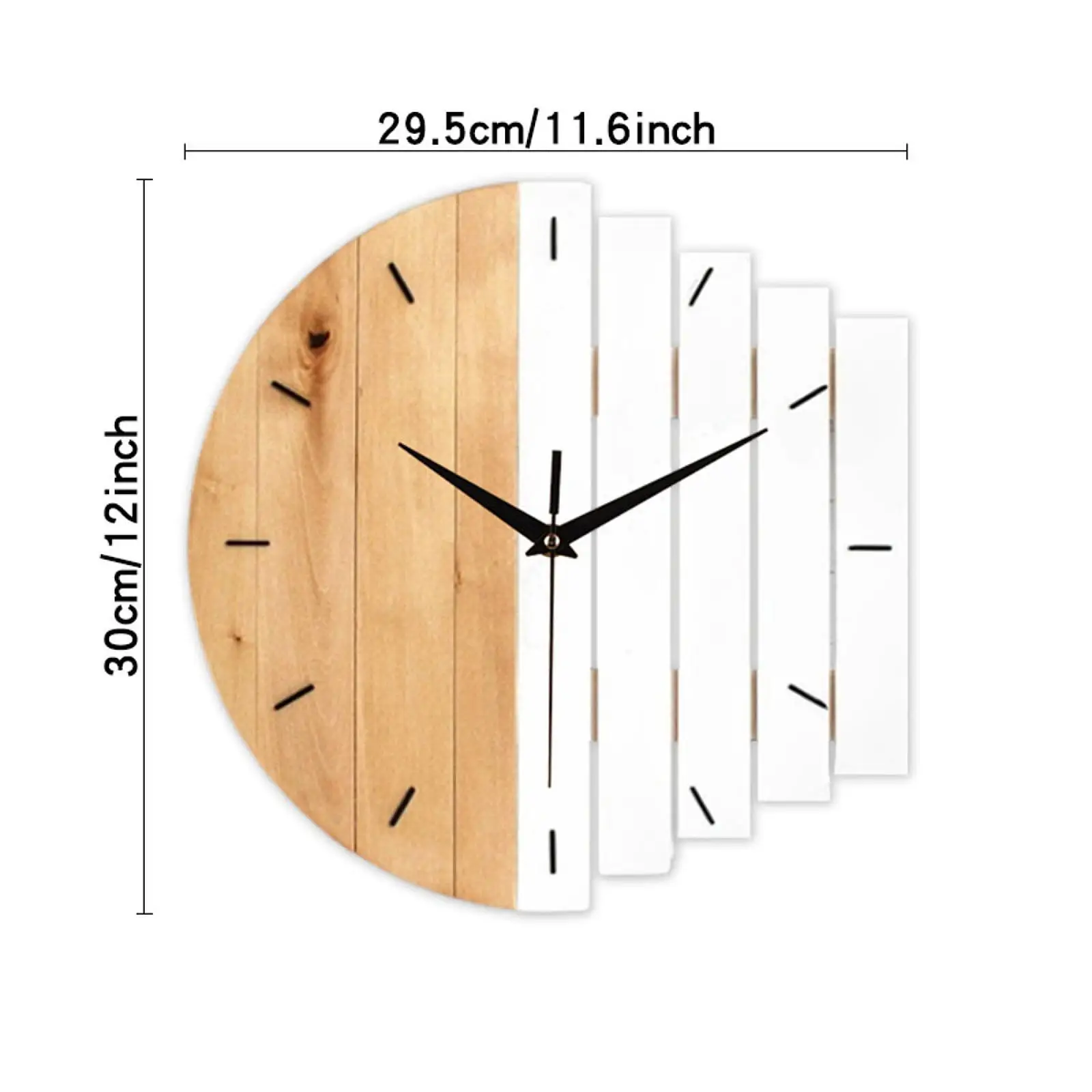 Interior Wall Clock Minimalist Design Wear Resistant Silent Hanging Clock Creative Clock for Indoor Bedroom Shop Living Room Interior Wall Clock Minimalist Design Wear Resistant Silent Hanging Clock Creative Clock for Indoor Bedroom Shop Living Room