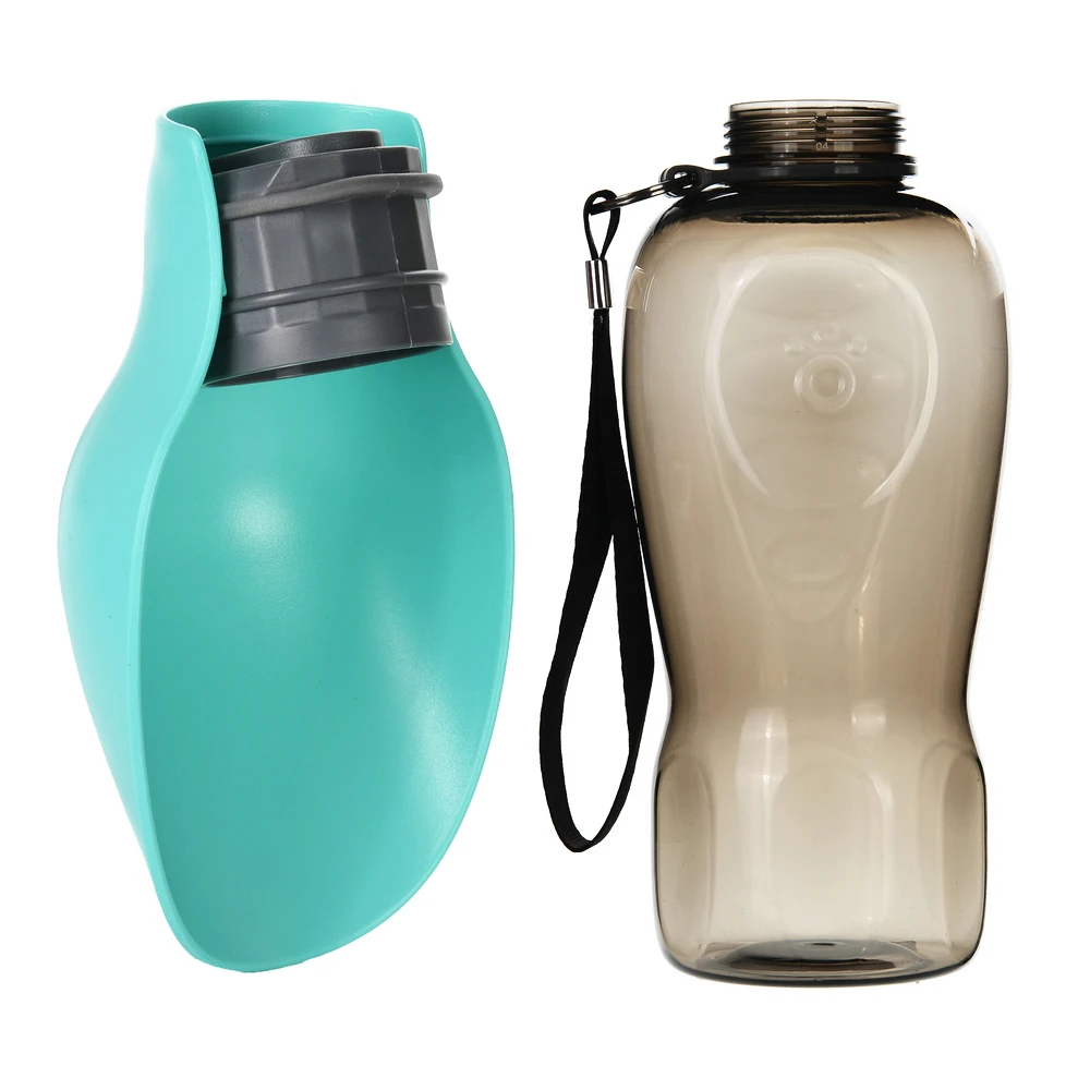 Botella de agua a prueba de fugas para perros pequeños y grandes, cuenco portátil para viajes al aire libre para cachorros, Labrador, Yorkshire, suministros para mascotas - imagen 3