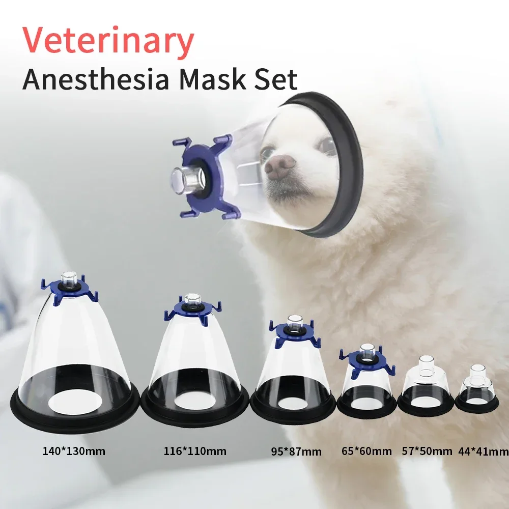 Mascarilla de silicona para anestesia reutilizable – Perros y gatos - imagen 2