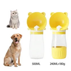 Bebedero portátil para perros y gatos con cordón – Viajes aire libre