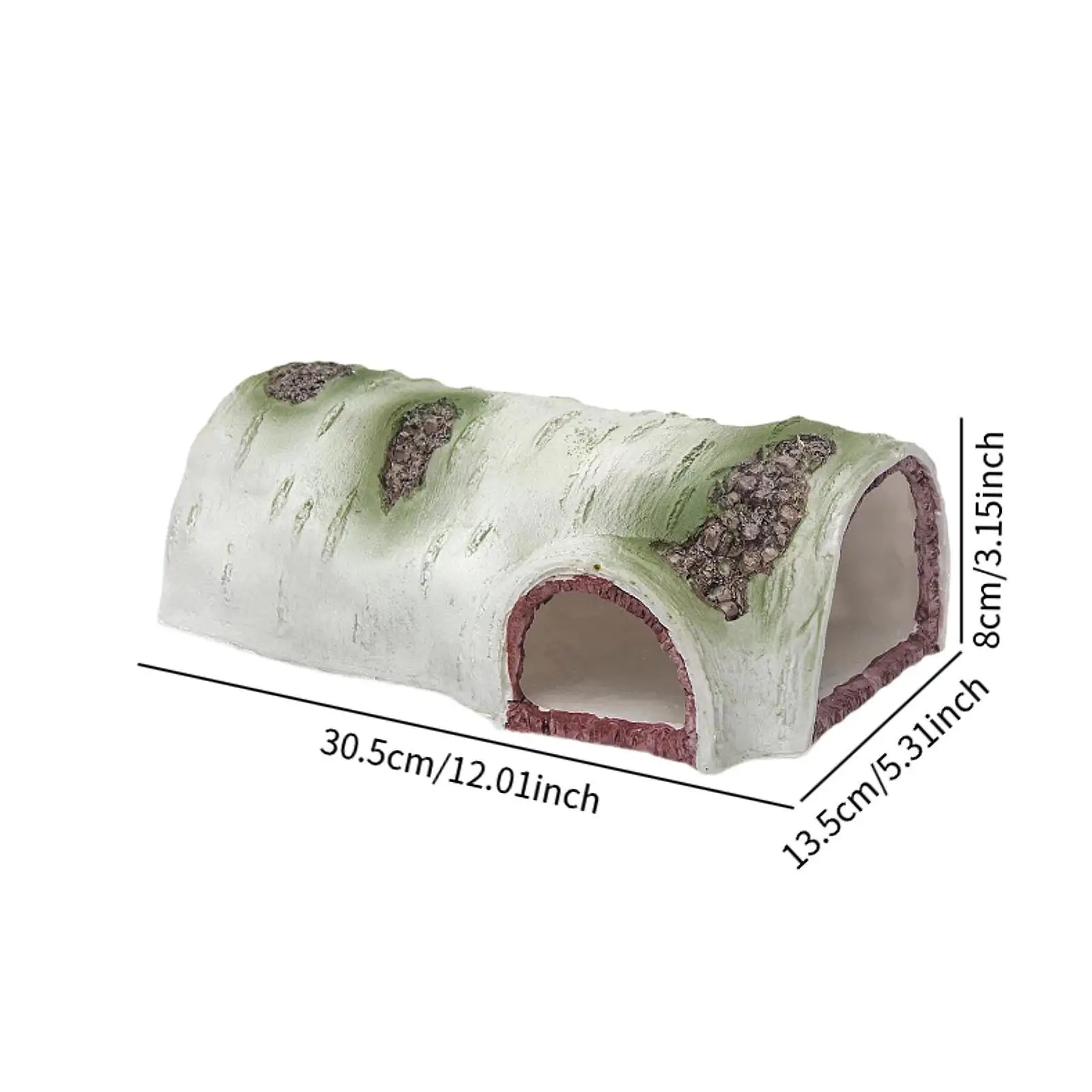 Aquarium Decoration Multipurpose Reptile Hideaway for Turtle Frogs Snake