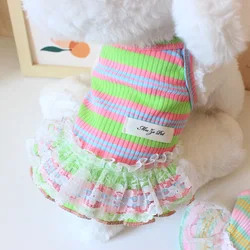 Vestido verano con encaje para perros pequeños – Chihuahuas y Yorkshire