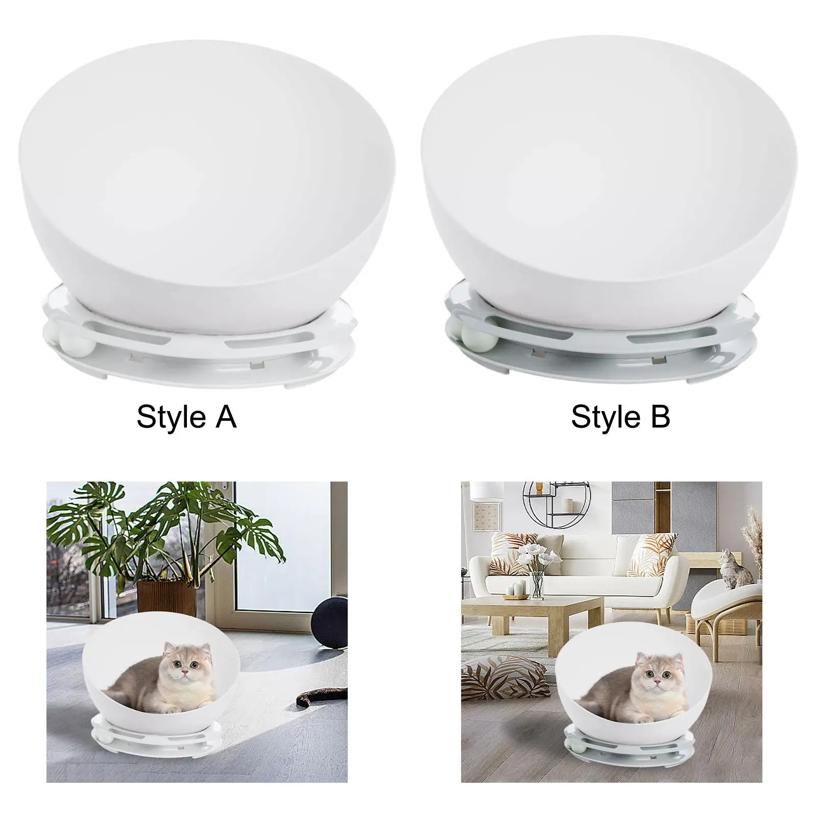 Cat Bed Breathable Cat Nest Comfortable Creative Pet Supplies Hemispherical Cat House Bowl Shape for Kitten Kitty Cat