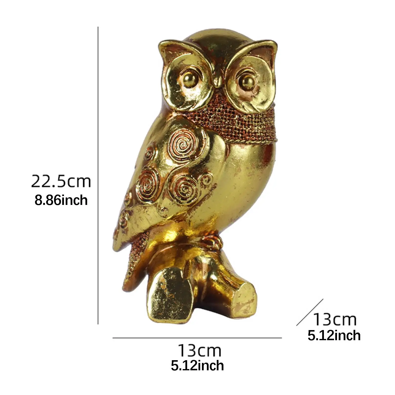 Owl Statue Cute Unique Gifts for Birds Lover Tabletop Ornament Owl Figurine Bird Sculpture for Table Shelf Bookshelf Fireplace Owl Statue Cute Unique Gifts for Birds Lover Tabletop Ornament Owl Figurine Bird Sculpture for Table Shelf Bookshelf Fireplace
