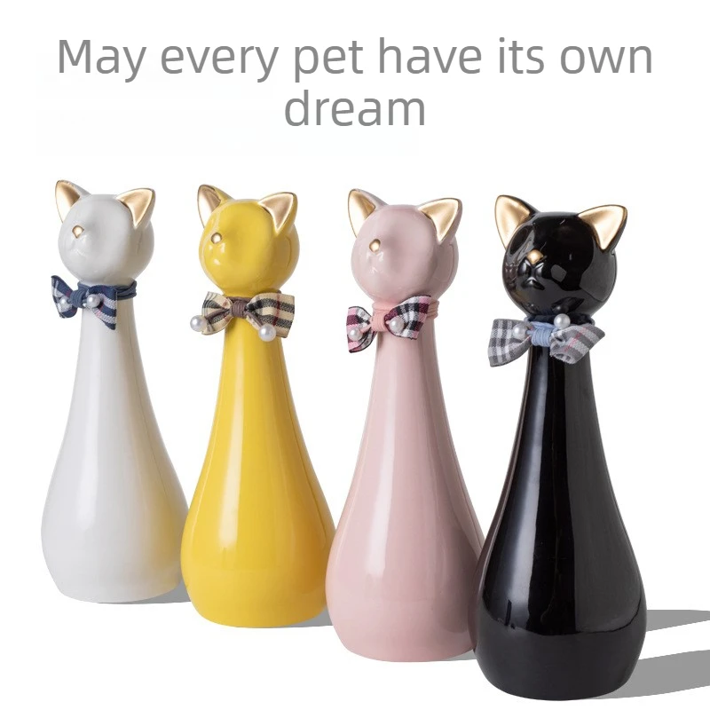 Urna cerámica para gato recuerdo conmemorativo - imagen 2