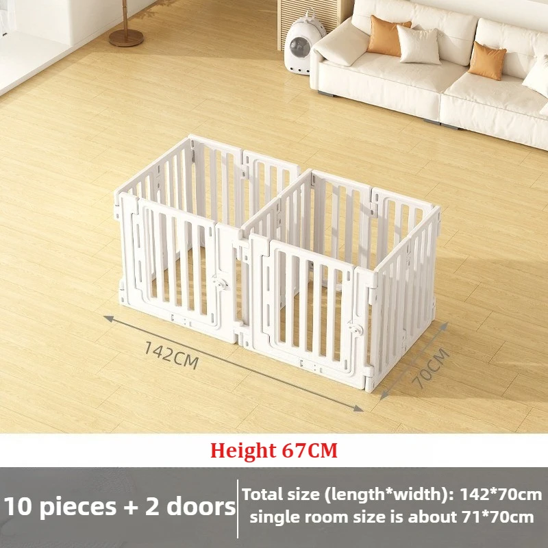 Square 10 PCS 2 Door