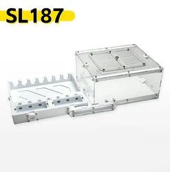 Terrario ecológico con nido hormiguero 3D apilable