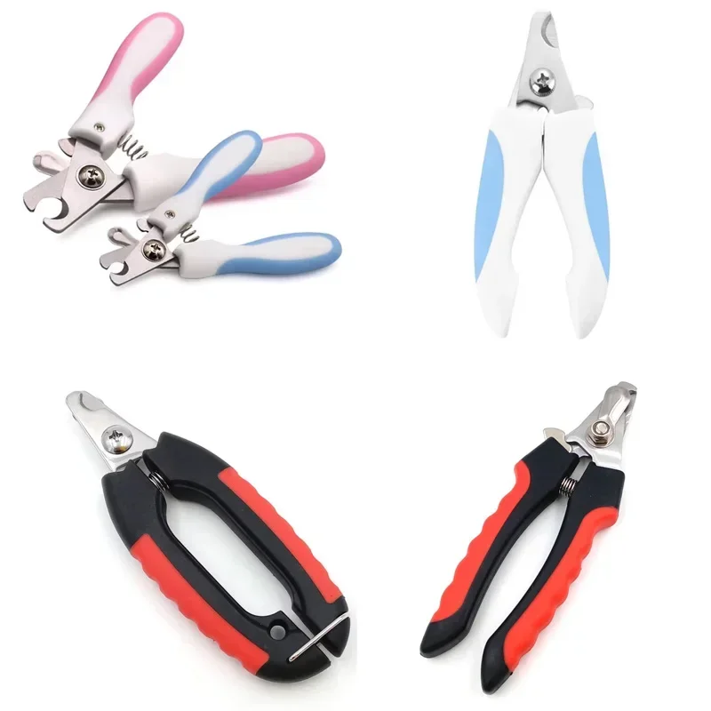 Nuevo Cortauñas para perros, cortauñas de acero inoxidable para mascotas, cortauñas profesional, tijeras para gatos, cortadores, 1 Uds.