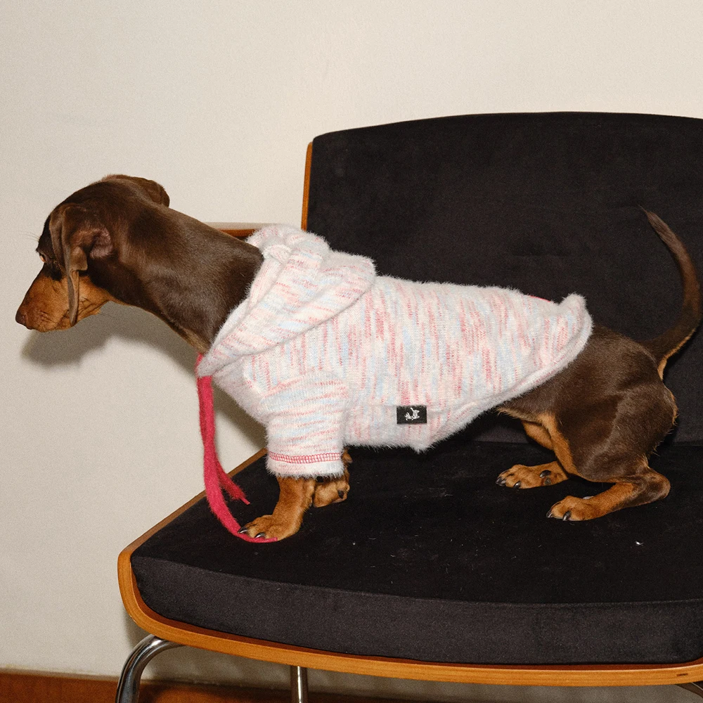 Sudadera polar coral para perros pequeños – Abrigo cálido de invierno - imagen 4