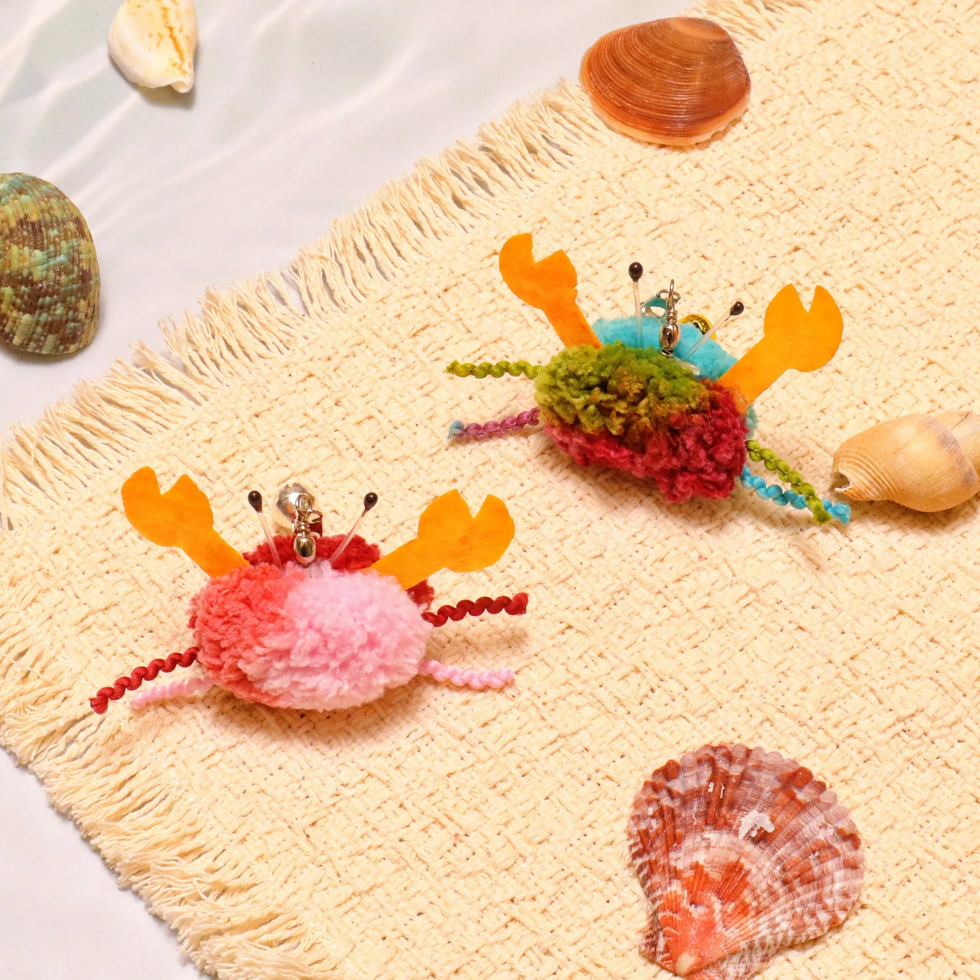 Juguete de cangrejo para gatos con cabezas intercambiables - peluche - imagen 5