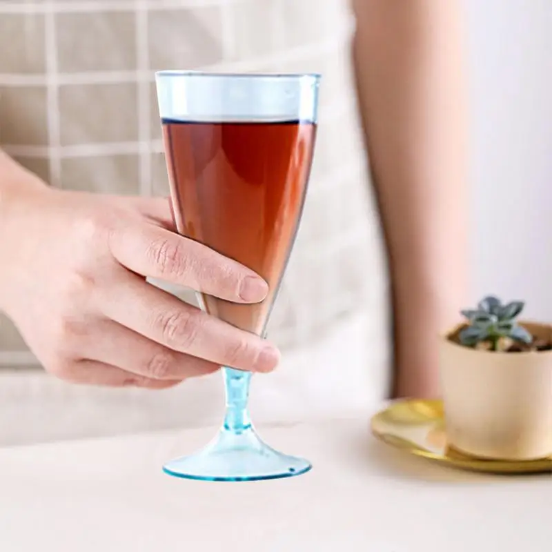 Copas de vino reutilizables con flautas de champán, botella de almacenamiento, Copas de Bar Mimosa reutilizables con botella de almacenamiento, Copas de cóctel para - imagen 4