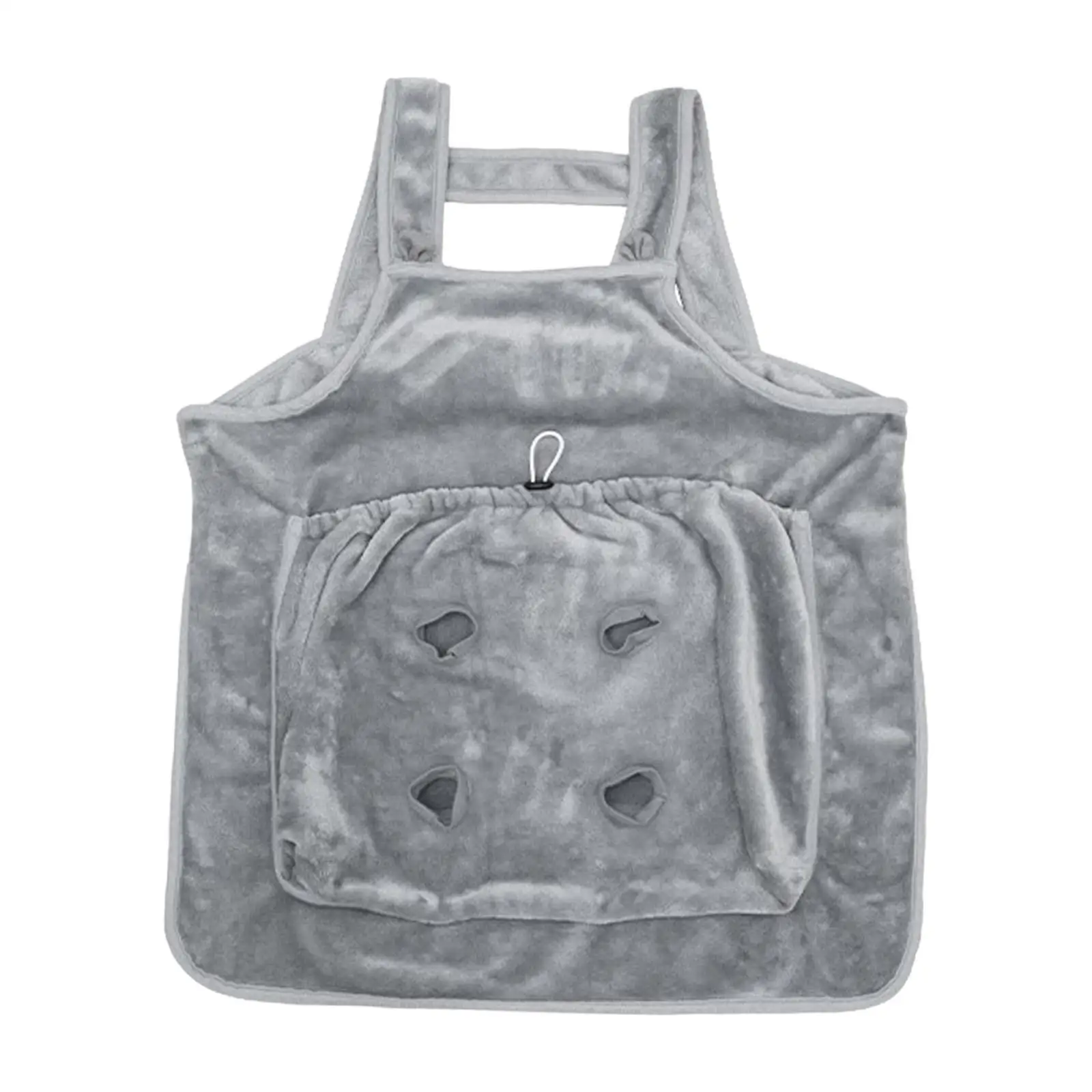 Sling Pet Carry Warm Blanket Cuddle Cat Apron for Indoor Home and Going Out