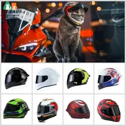 Casco Moto para Perros y Gatos – Accesorio Original