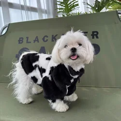 Ropa de invierno para perros y gatos - Abrigo cálido de lana