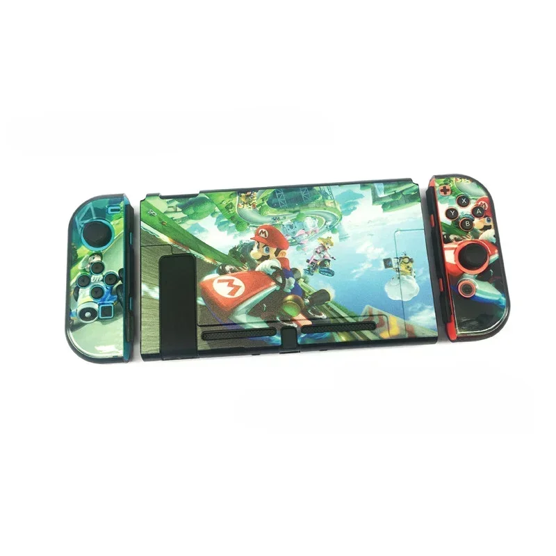 Funda Super Marios Bros para Nintendo Switch, Fundas protectoras Oled, carcasa dura de Anime para consola Switch NS, accesorios de cubierta Joycon - imagen 3