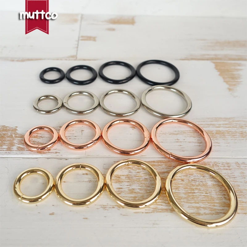 Juego de 50 Uds de hebillas de Metal para bolsos, correas para perros y gatos, 15mm-30mm, junta tórica, accesorios DIY duraderos en 4 colores - imagen 2