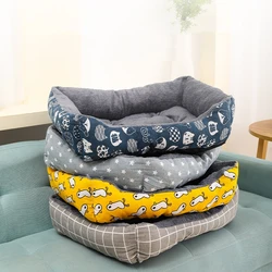 Cama nido invierno para perros y gatos pequeños, medianos y grandes