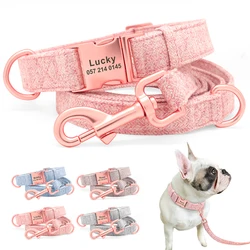 Collar identificativo para perros con nombre grabado – Ajustable