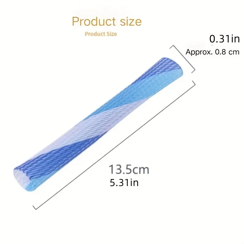Varitas de resorte interactivas para gatos – Tubos plegables multicolor - imagen 3
