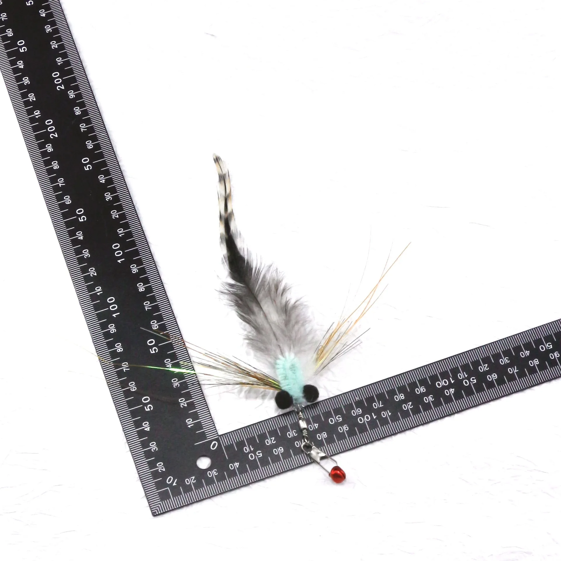 Cabezal de repuesto de insectos voladores pequeños de simulación de 3 uds/4 Uds para palo de Teaser para gatos juguetes divertidos para mascotas - imagen 2