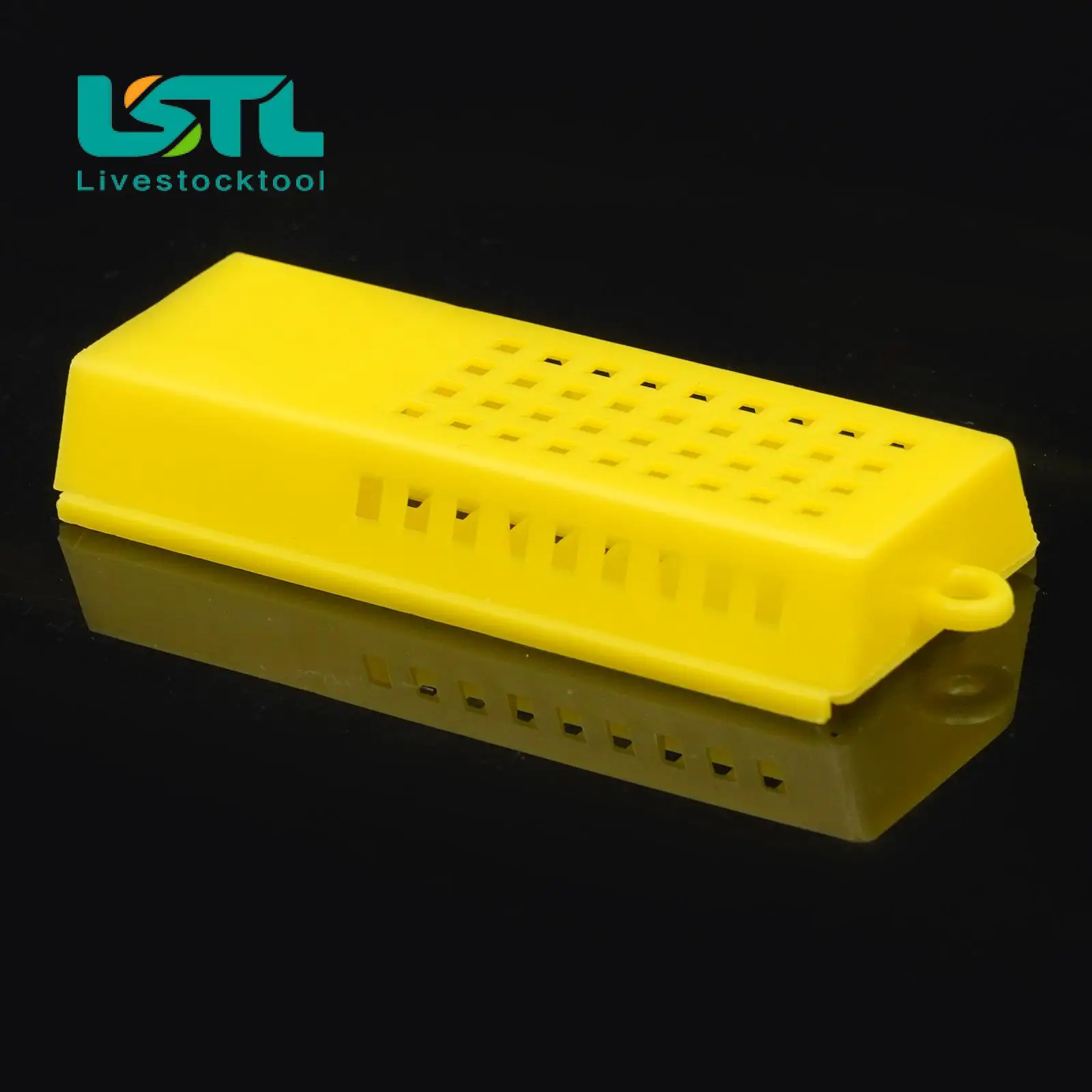 Jaula de plástico para transporte de apicultura, herramientas de apicultura de 12 piezas, color amarillo, blanco, abejas, Reina, Sala de correos - imagen 5