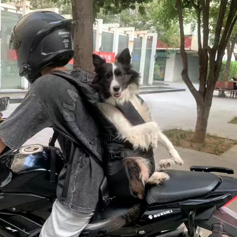 Las más nuevas bolsas de transporte para mascotas para perros pequeños y medianos, senderismo, ciclismo, cachorro, perro, gato, mochila transportadora, suministros para mascotas, bastón Trasportino