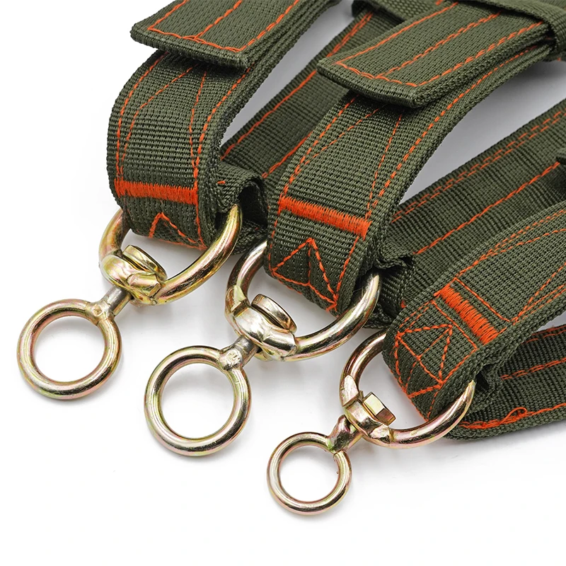 Cinturón de lona para perro, ganado, Cabra, burro, caballo, vaca, oveja, Collar duradero fuerte, equipo veterinario Belay Tie, 1 piezas - imagen 5