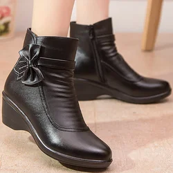 Botines de invierno antideslizantes para mujer – Cálidos e impermeables