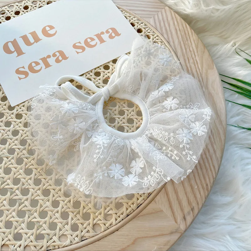 Vestido de encaje blanco de princesa para deshierbe de perro, malla fresca para gato, ropa para perros pequeños y medianos, Chihuahua, falda para mascotas, nuevo - imagen 5